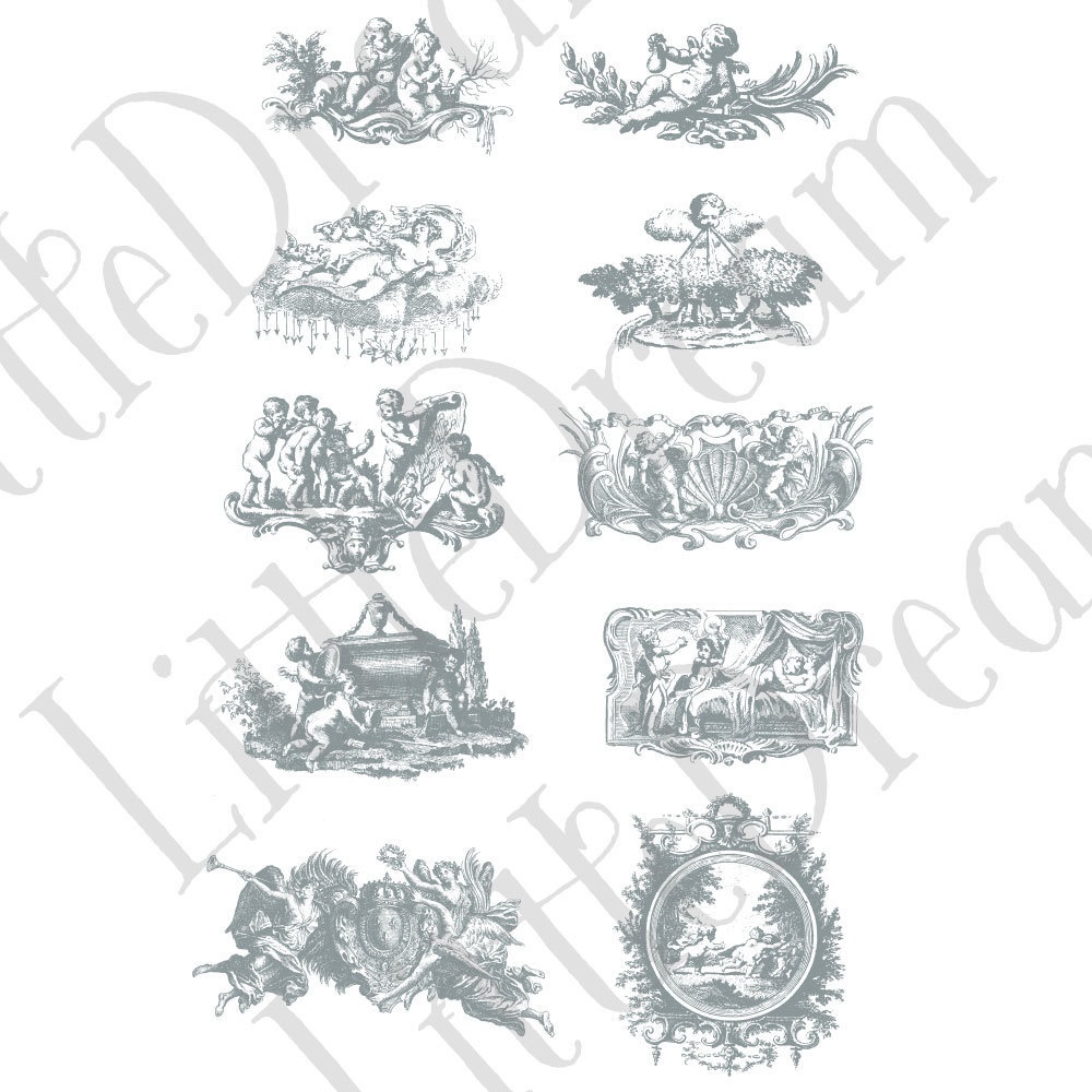 【ベクター】Angelornament 天使のフレームとオーナメント【png】