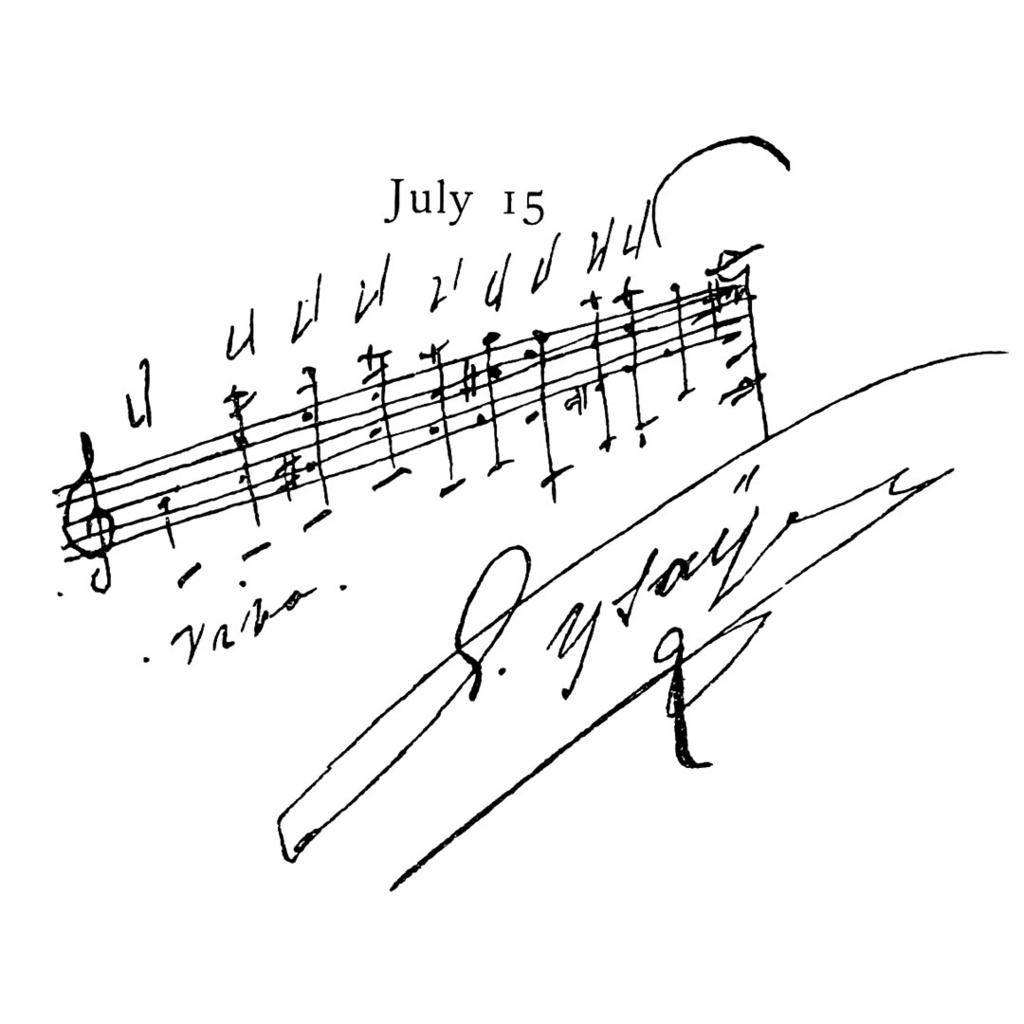 【無料】Photoshopブラシ 楽しい楽譜 Sheetmusic【png,abr】