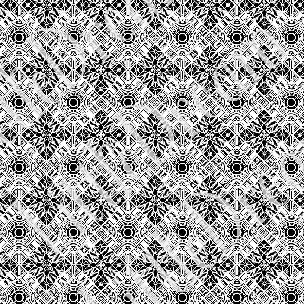 【Photoshop】シームレスパターン Stencilpattern ステンシルパターン素材