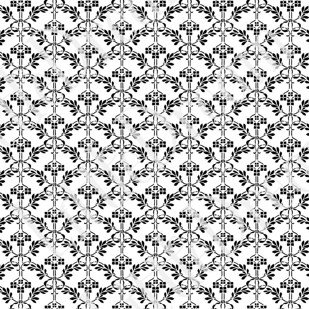 【Photoshop】シームレスパターン Stencilpattern ステンシルパターン素材