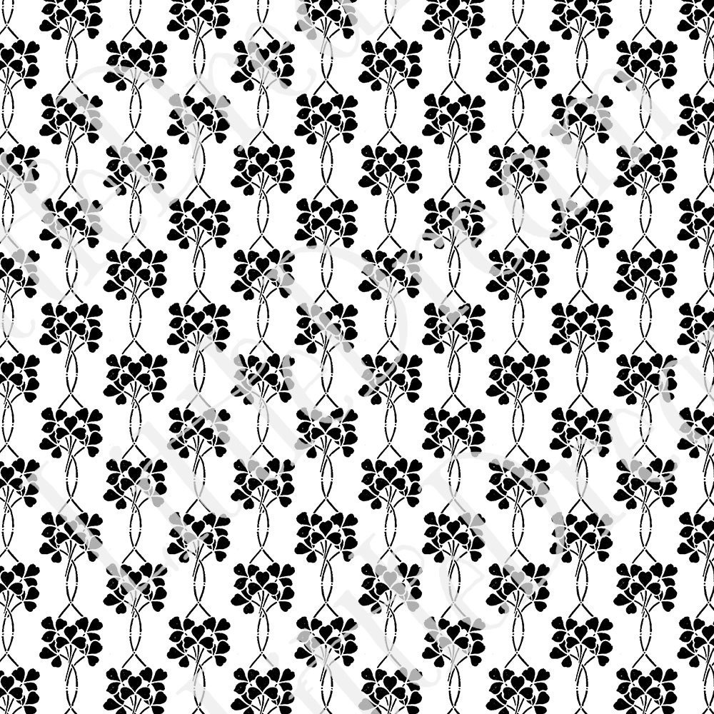 【Photoshop】シームレスパターン Stencilpattern ステンシルパターン素材
