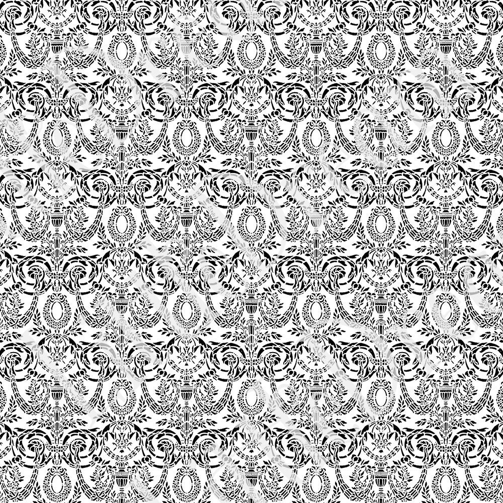 【Photoshop】シームレスパターン Stencilpattern ステンシルパターン素材