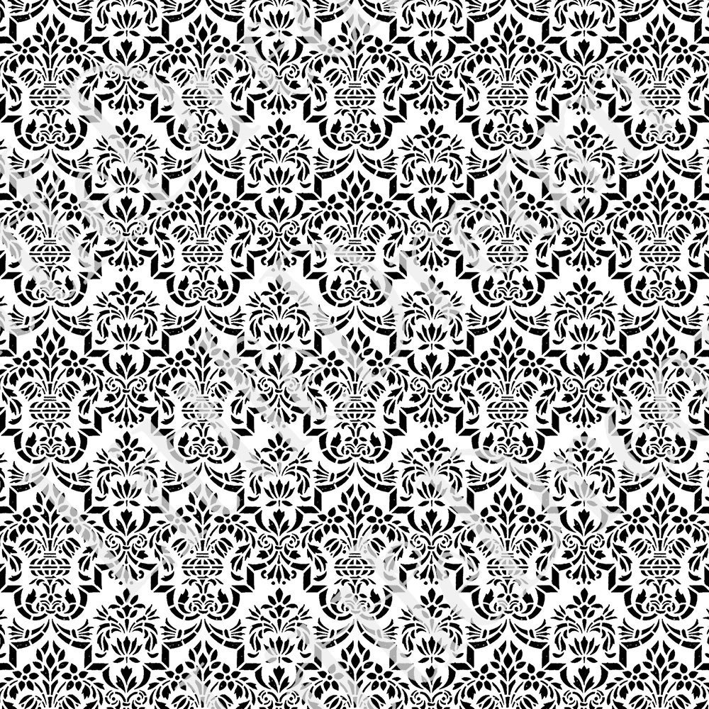 【Photoshop】シームレスパターン Stencilpattern ステンシルパターン素材