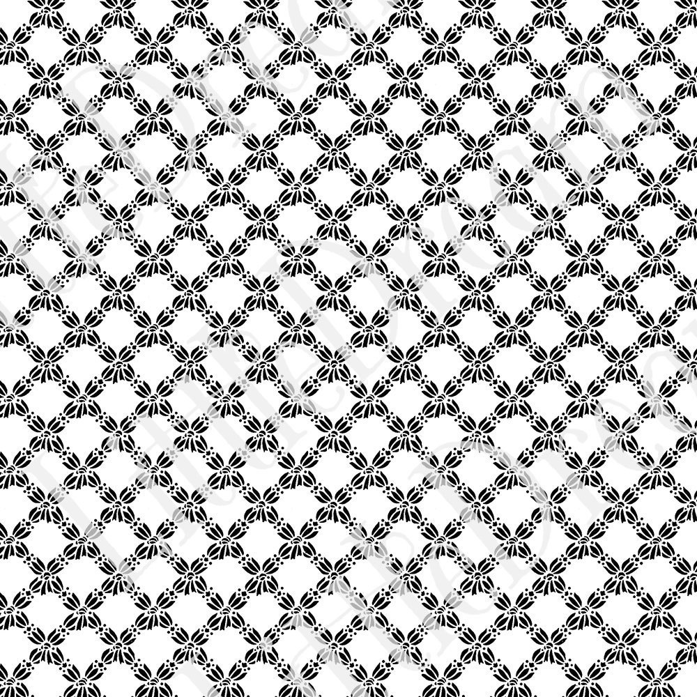 【Photoshop】シームレスパターン Stencilpattern ステンシルパターン素材