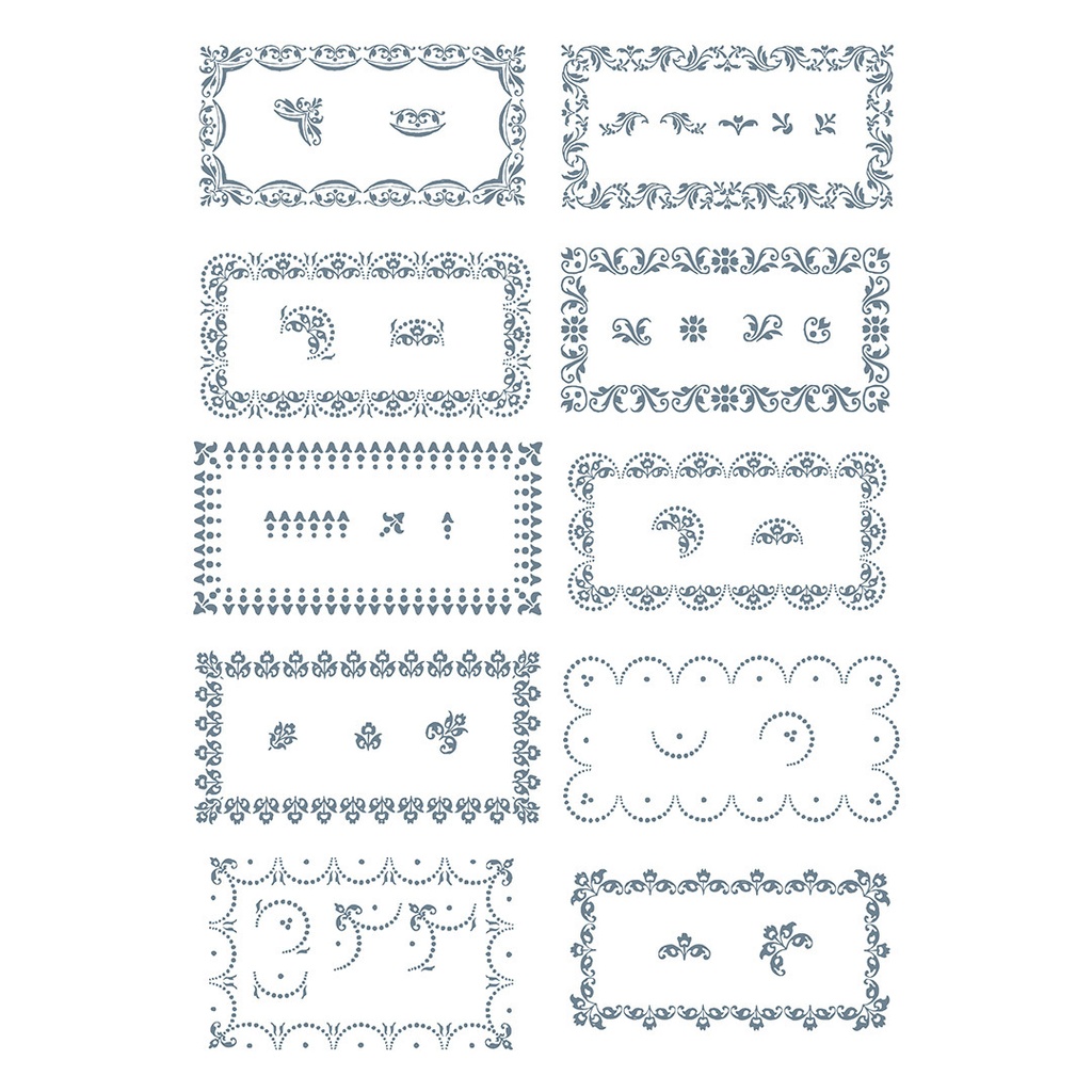 【ベクター】Ornamentframe 装飾フレームとオーナメント【png】