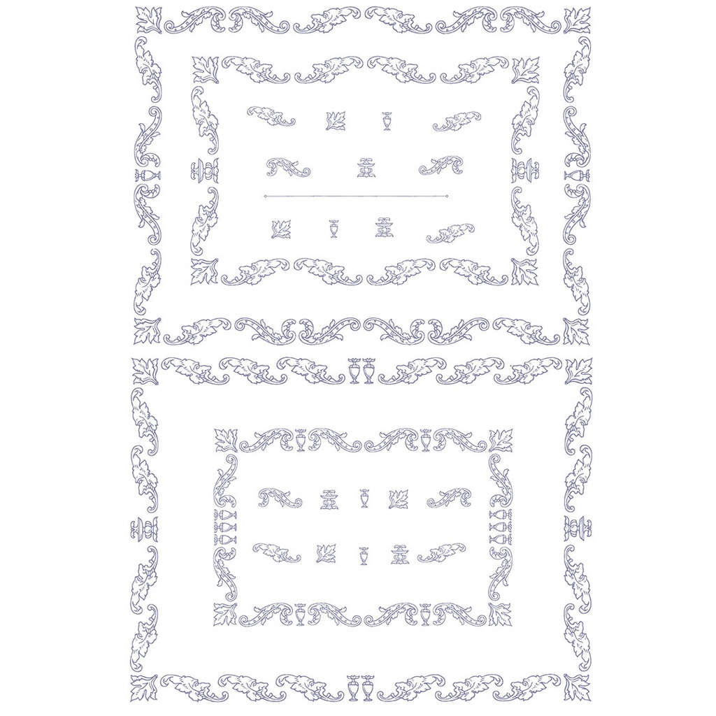 【ベクター】Ornamentframe 装飾フレームとオーナメント【png】