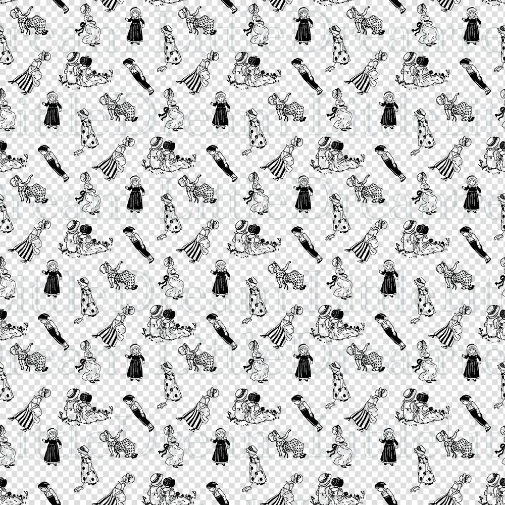 【ベクター】ケイト・グリーナウェイ かわいいモチーフ 30枚【png】