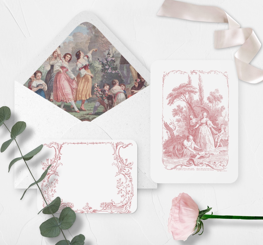 【透過】ロココオーナメント Rococo Ornament 100枚【png】