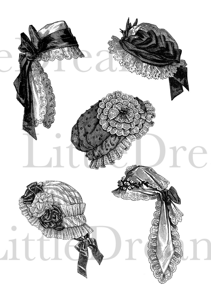 【クリップアート】Romanticヴィクトリアンファッション【透過png】