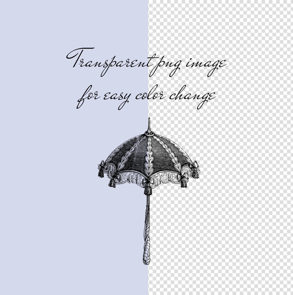 【クリップアート】Romanticヴィクトリアンファッション【透過png】