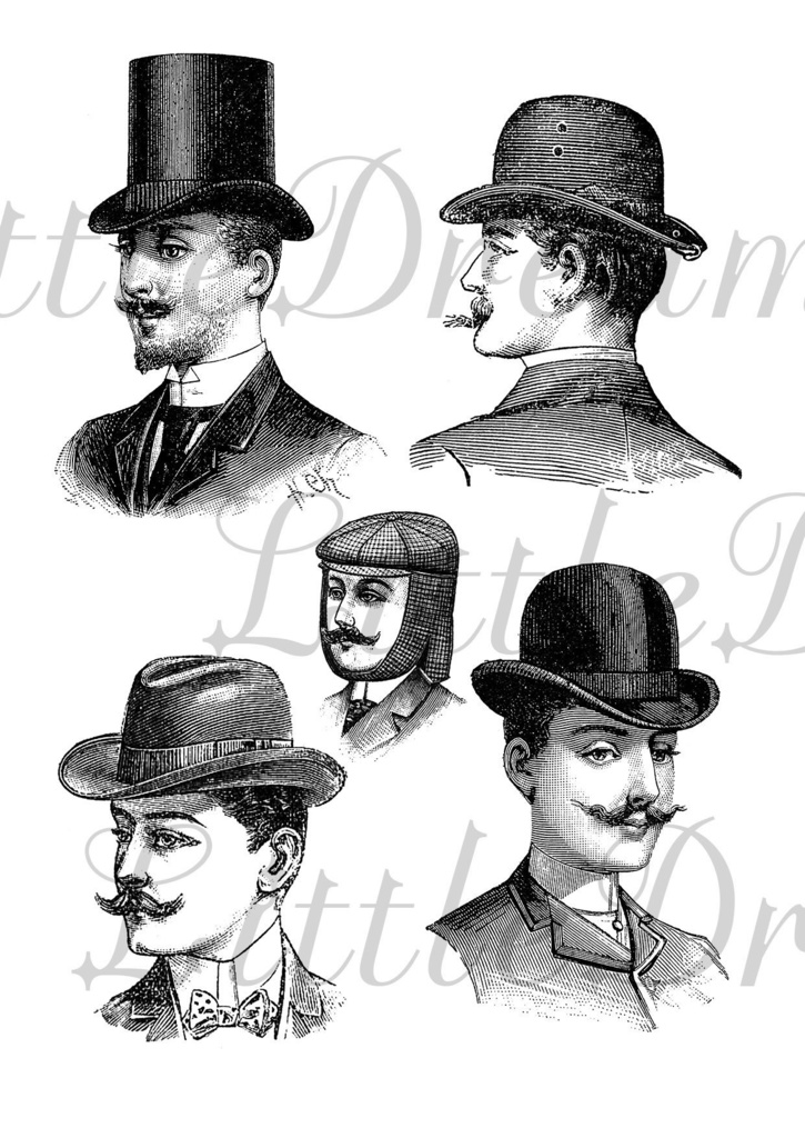 【クリップアート】紳士のファッションアイテム【透過png】