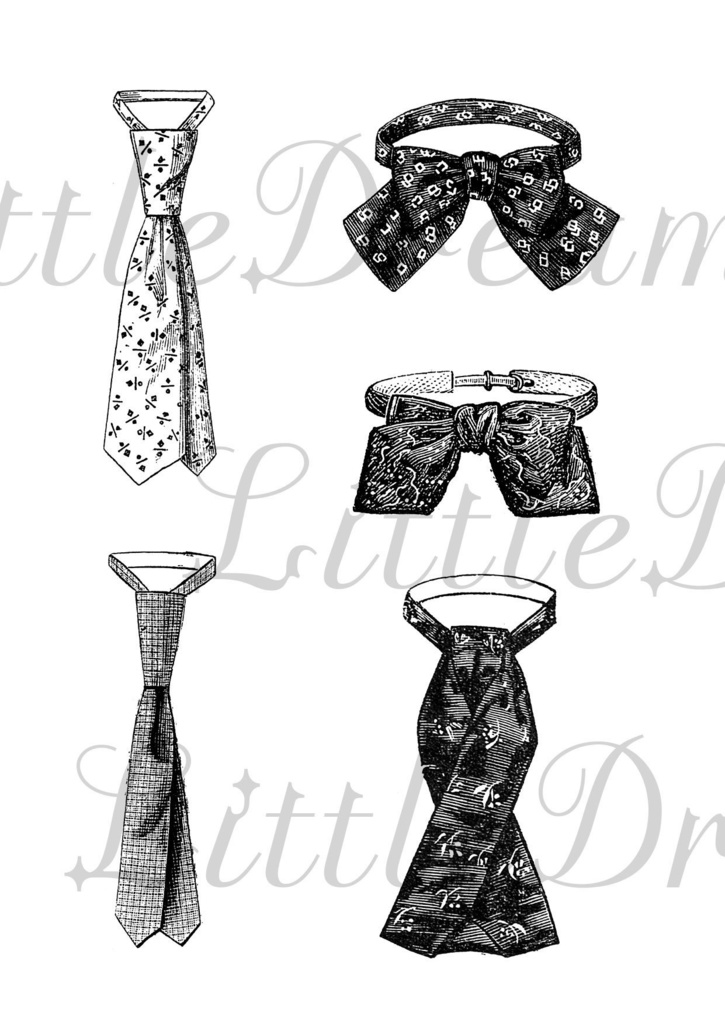 【クリップアート】紳士のファッションアイテム【透過png】