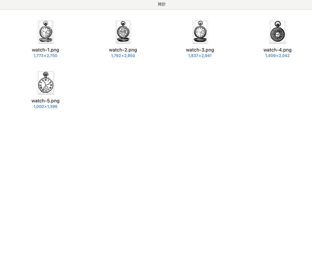 【クリップアート】紳士のファッションアイテム【透過png】