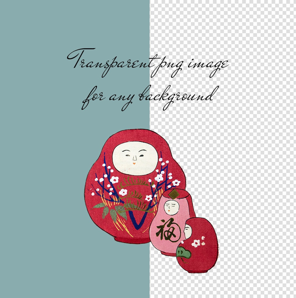 【クリップアート】Japanese toys おもちゃ 224枚【透過png】