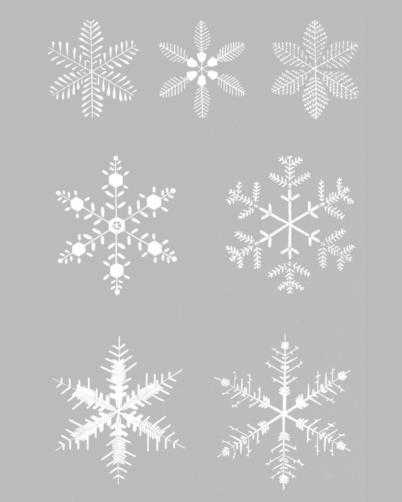 【Photoshopブラシ】SnowFlake 雪の結晶 49枚【png,abr】