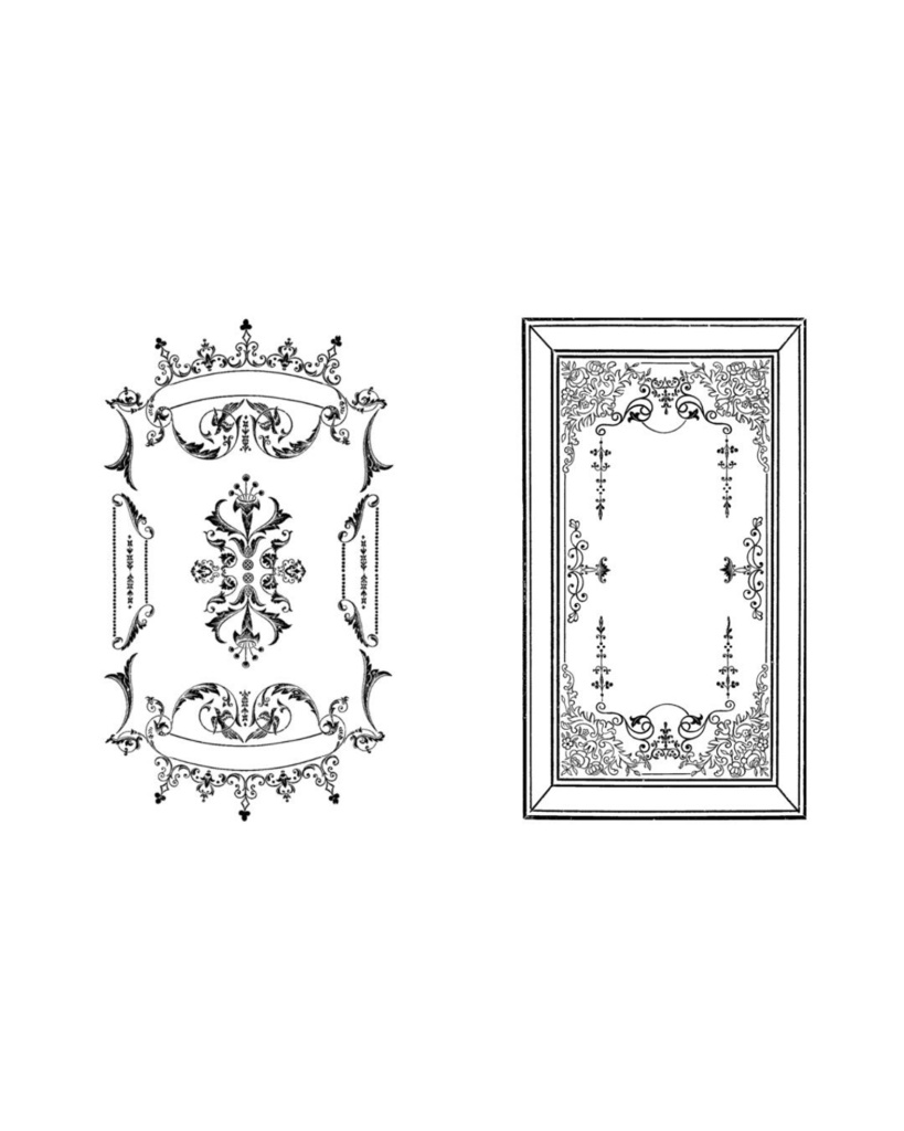 【Photoshopブラシ・パターン】Antiquebook cover & ornament アンティークブック カバー&オーナメント【png,abr,pat】