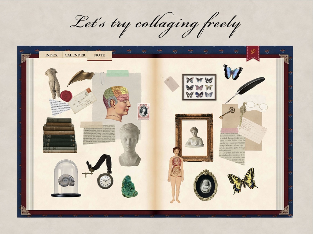 【Goodnotes】Curiosity 4月始まりデジタルプランナー 60枚のステッカー付き