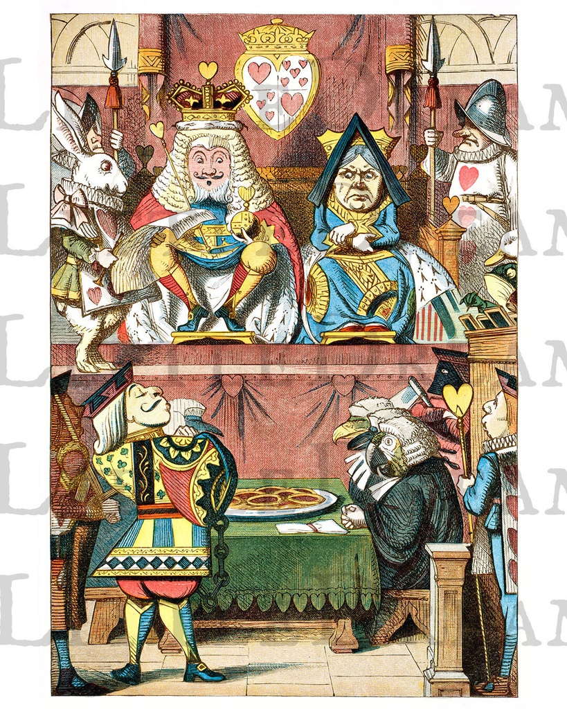 不思議の国のアリス カラーイラスト集 Alice in color illustration【高画質jpgとシームレスパターン】