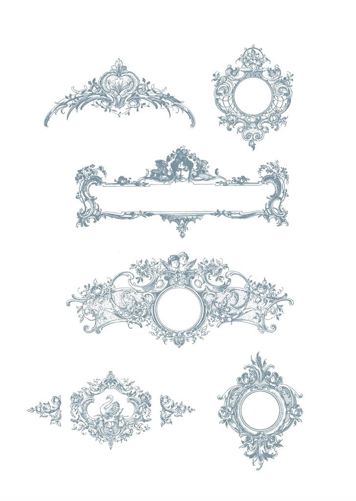 【ベクター】Angel and Ornament 天使とオーナメント【png,ai,eps,pdf】