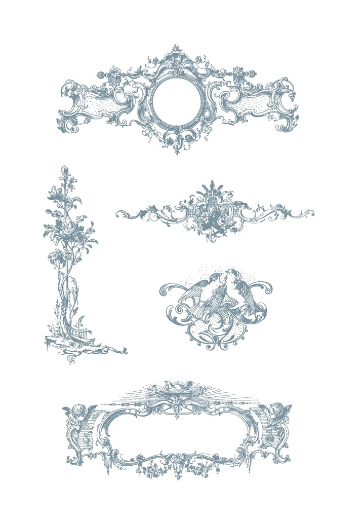 【ベクター】Angel and Ornament 天使とオーナメント【png,ai,eps,pdf】