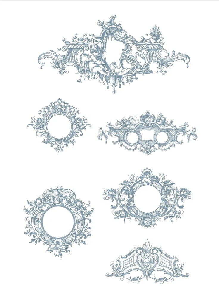 【ベクター】Angel and Ornament 天使とオーナメント【png,ai,eps,pdf】