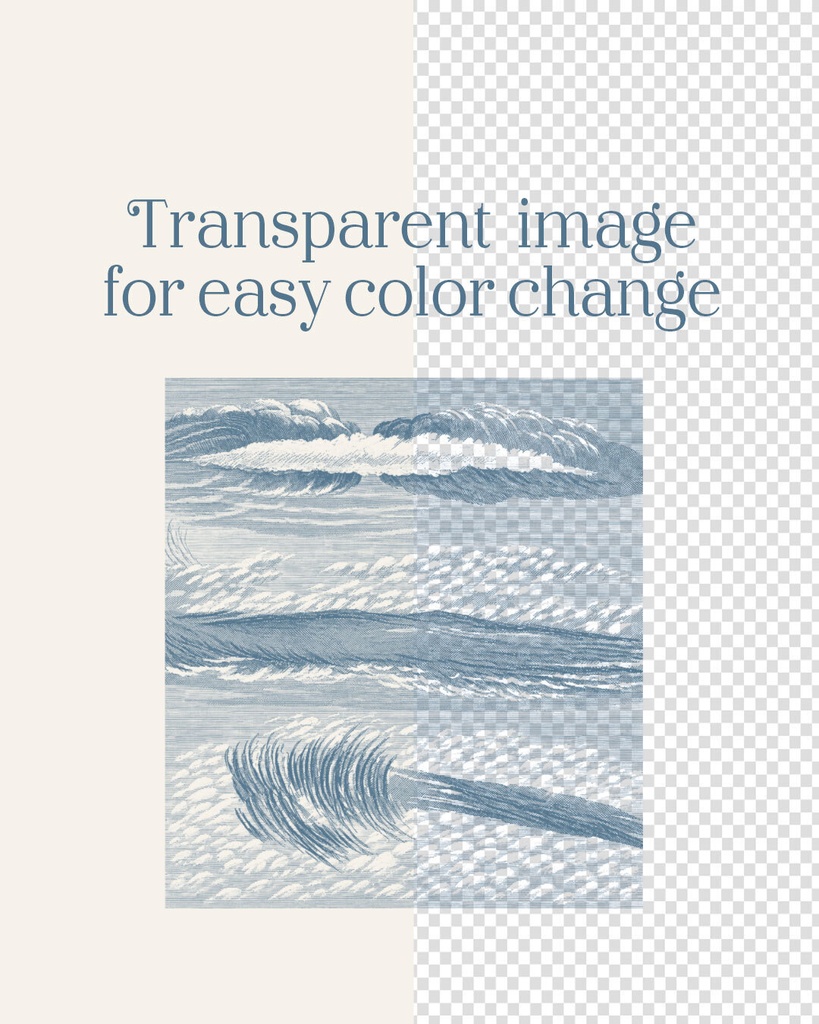 【Photoshopブラシ】Meteorological Landscapes|アンティーク気象学の風景画 36sheets【透過png】