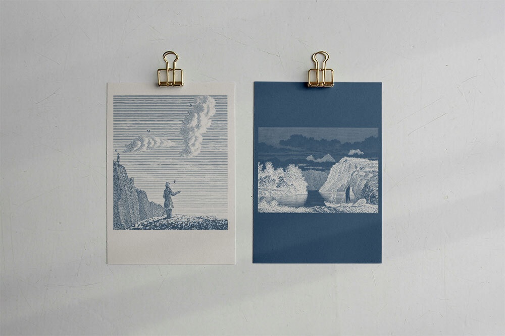 【Photoshopブラシ】Meteorological Landscapes|アンティーク気象学の風景画 36sheets【透過png】
