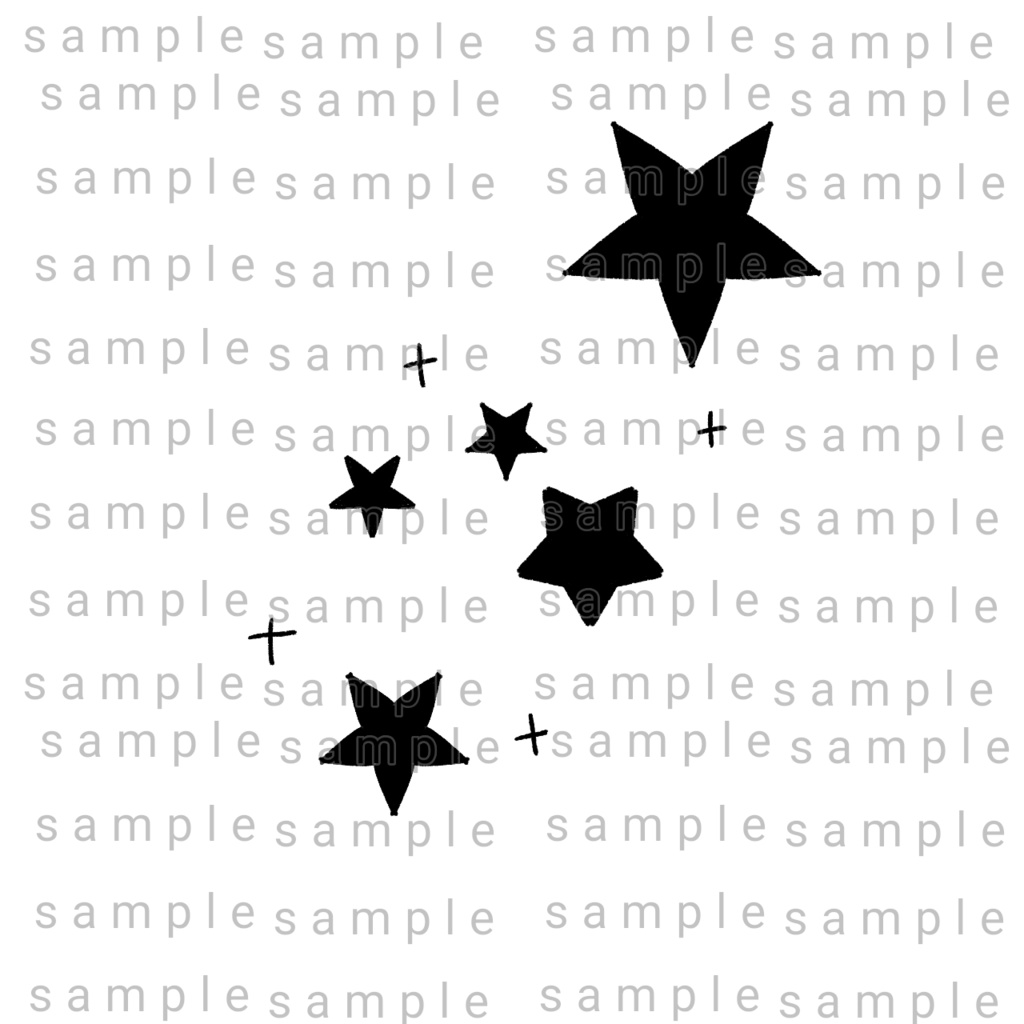 【ショップ開設記念無料配布中】☆星のタトゥー☆