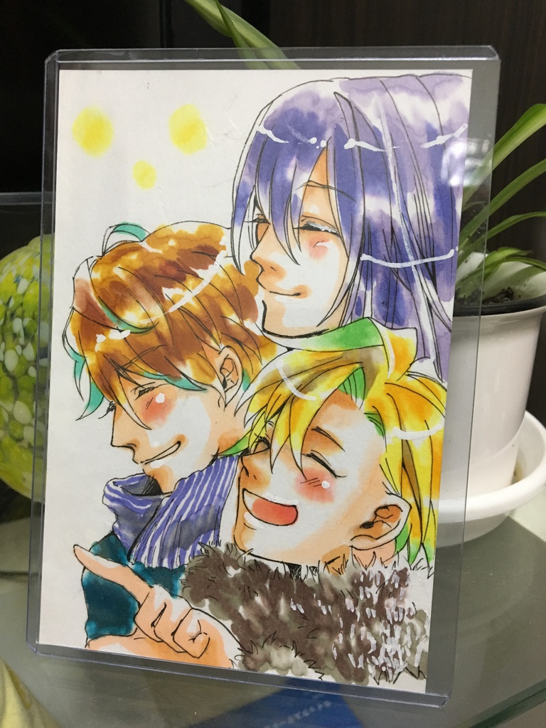 〈原画〉冬のお出かけ