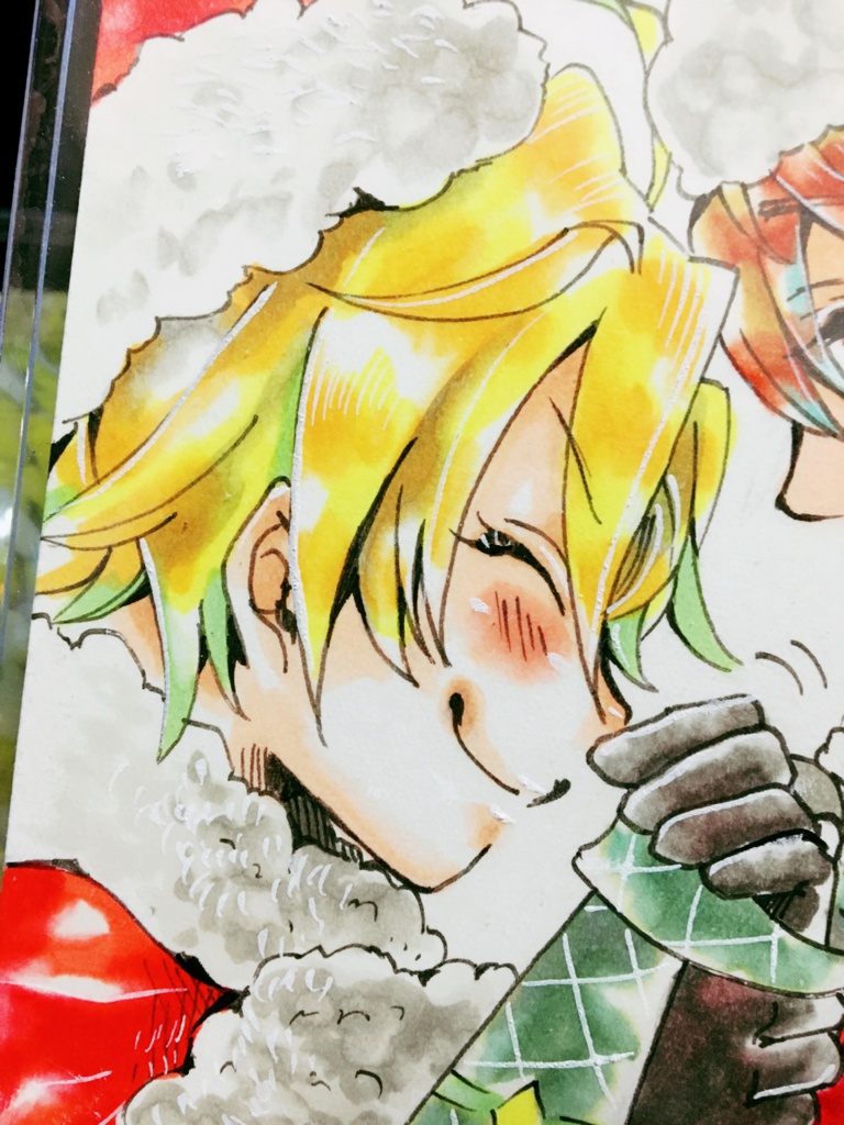 〈原画〉俺っちこういうの得意だから♪