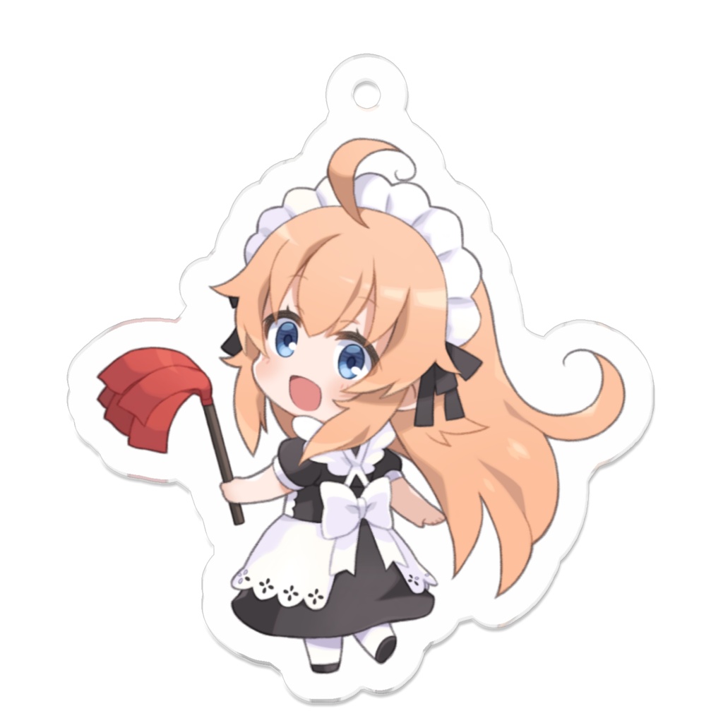 天然メイドさんの日常 B【アクリルキーホルダー】