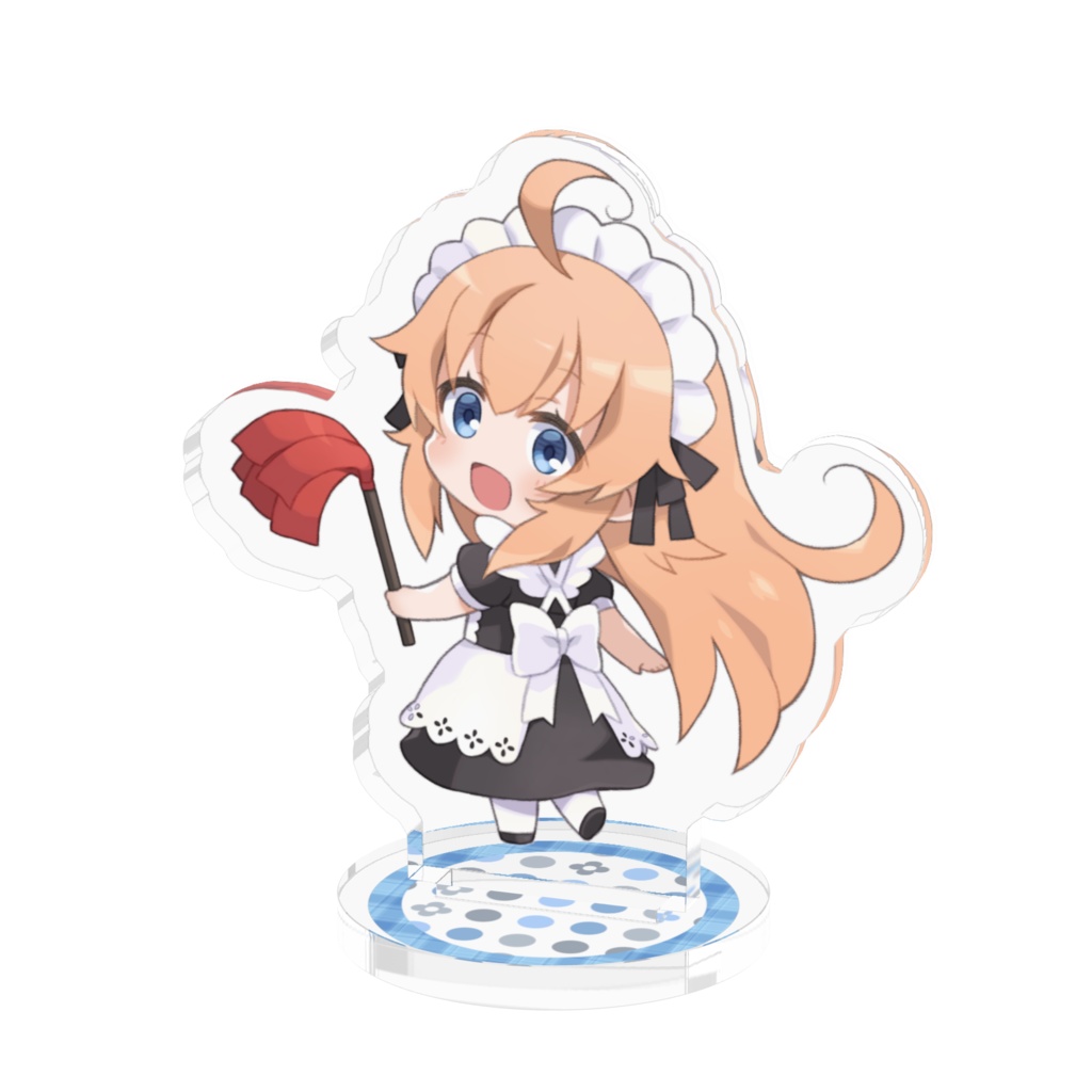 天然メイドさんの日常 C【アクリルフィギュア (ブルー) 】