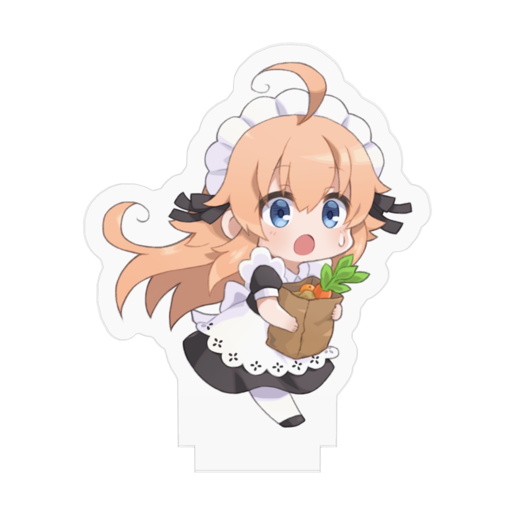 天然メイドさんの日常 D【アクリルフィギュア (ブルー) 】