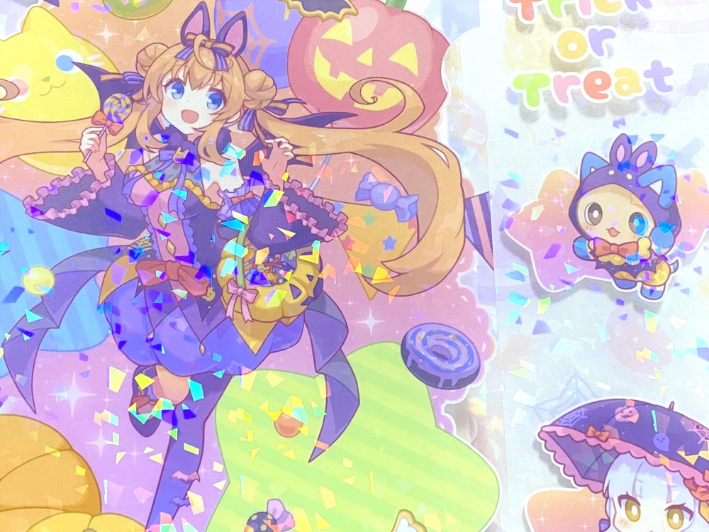 【数量限定】お菓子をくれなきゃ吸血しちゃうぞ☆ 【A4クリアファイル】