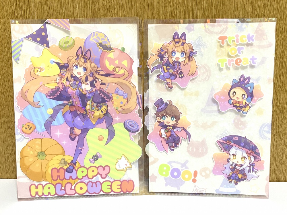 【数量限定】お菓子をくれなきゃ吸血しちゃうぞ☆ 【A4クリアファイル】