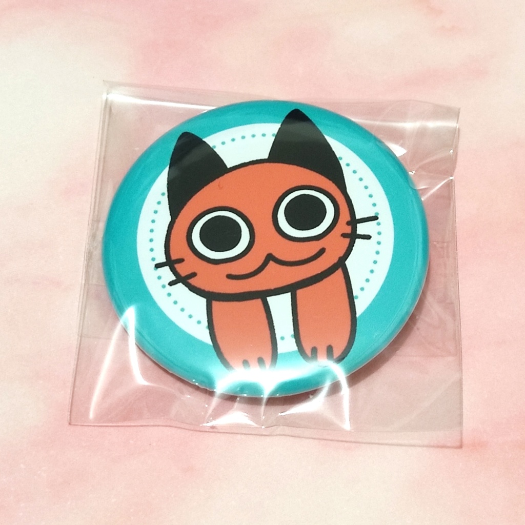 ねこねこ缶バッチ（フックピン）