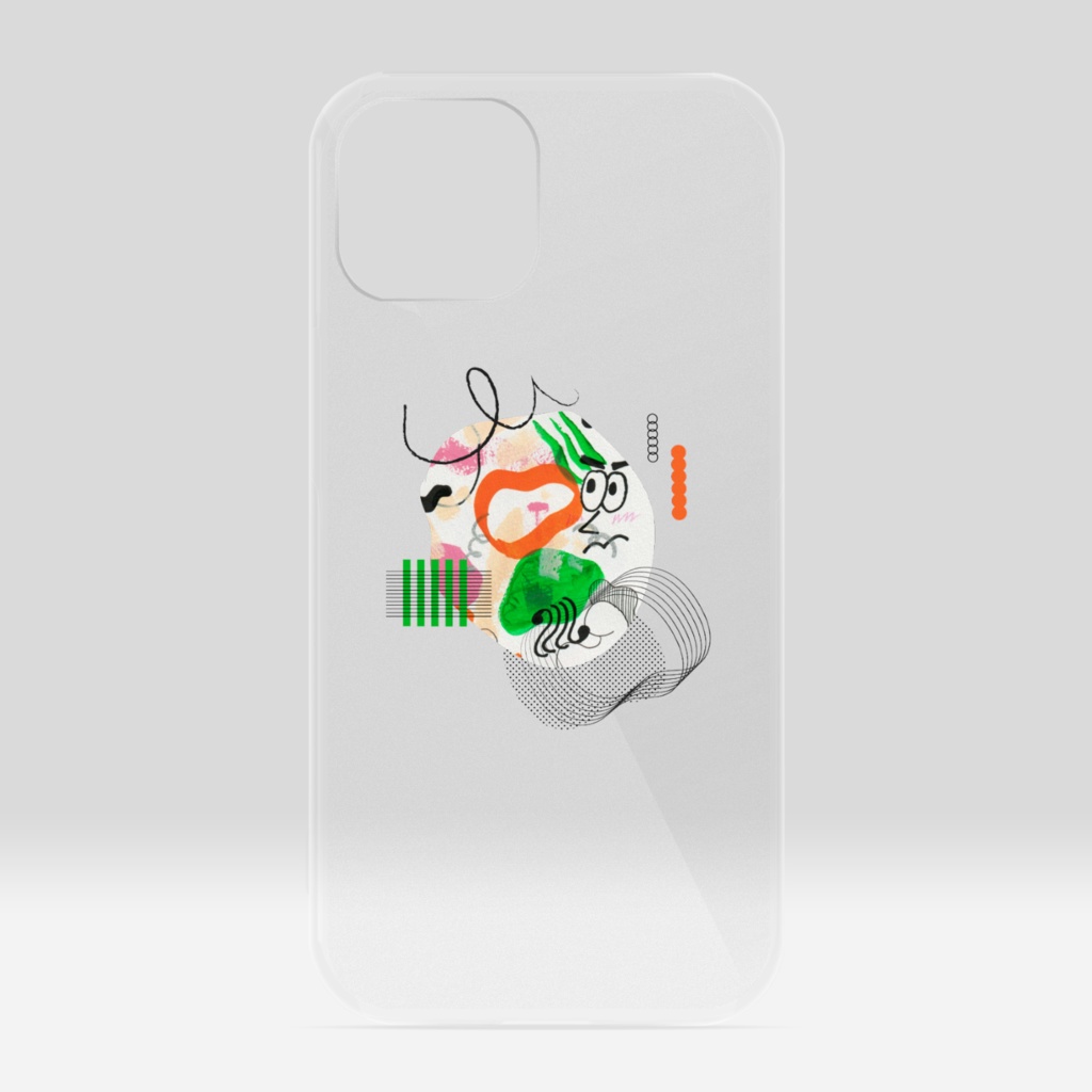 クリアiPhoneケース 1