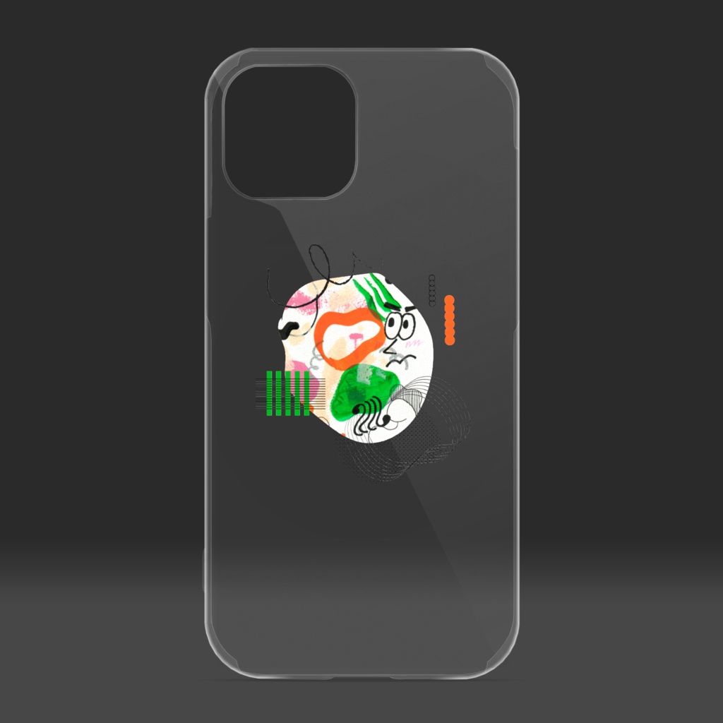 クリアiPhoneケース 1
