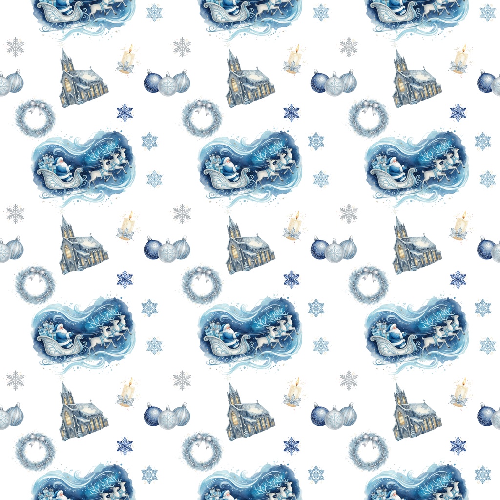 3種のクリスマスデジタルペーパー【クラシック、ウィンター、ポップ 3種セット】