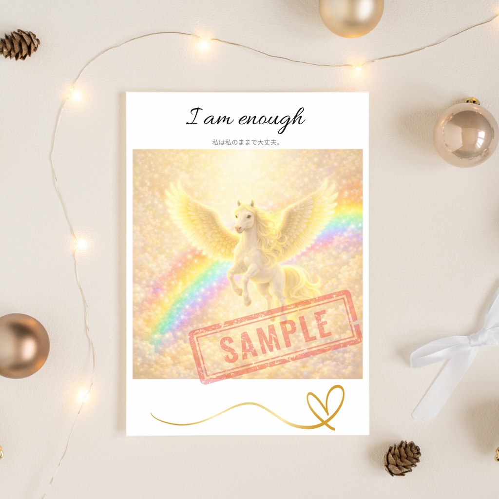 Affirmation Card Set for Daily Mind Care | Printable Positive Message Cards 毎日を整えるアファメーションカード|自己肯定・心を癒すメッセージ集(印刷OK)