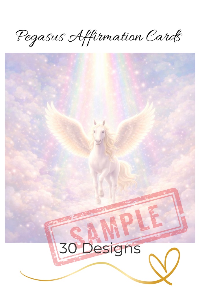 Affirmation Card Set for Daily Mind Care | Printable Positive Message Cards　毎日を整えるアファメーションカード｜自己肯定・心を癒すメッセージ集（印刷OK）