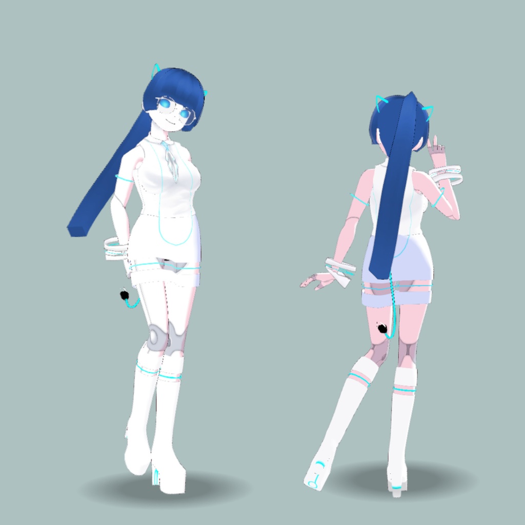 創作ロボ娘 VRoidデータ一式