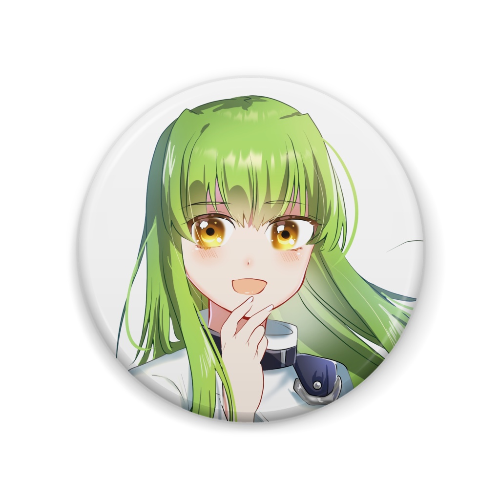 コードギアス　C.C.　缶バッチ