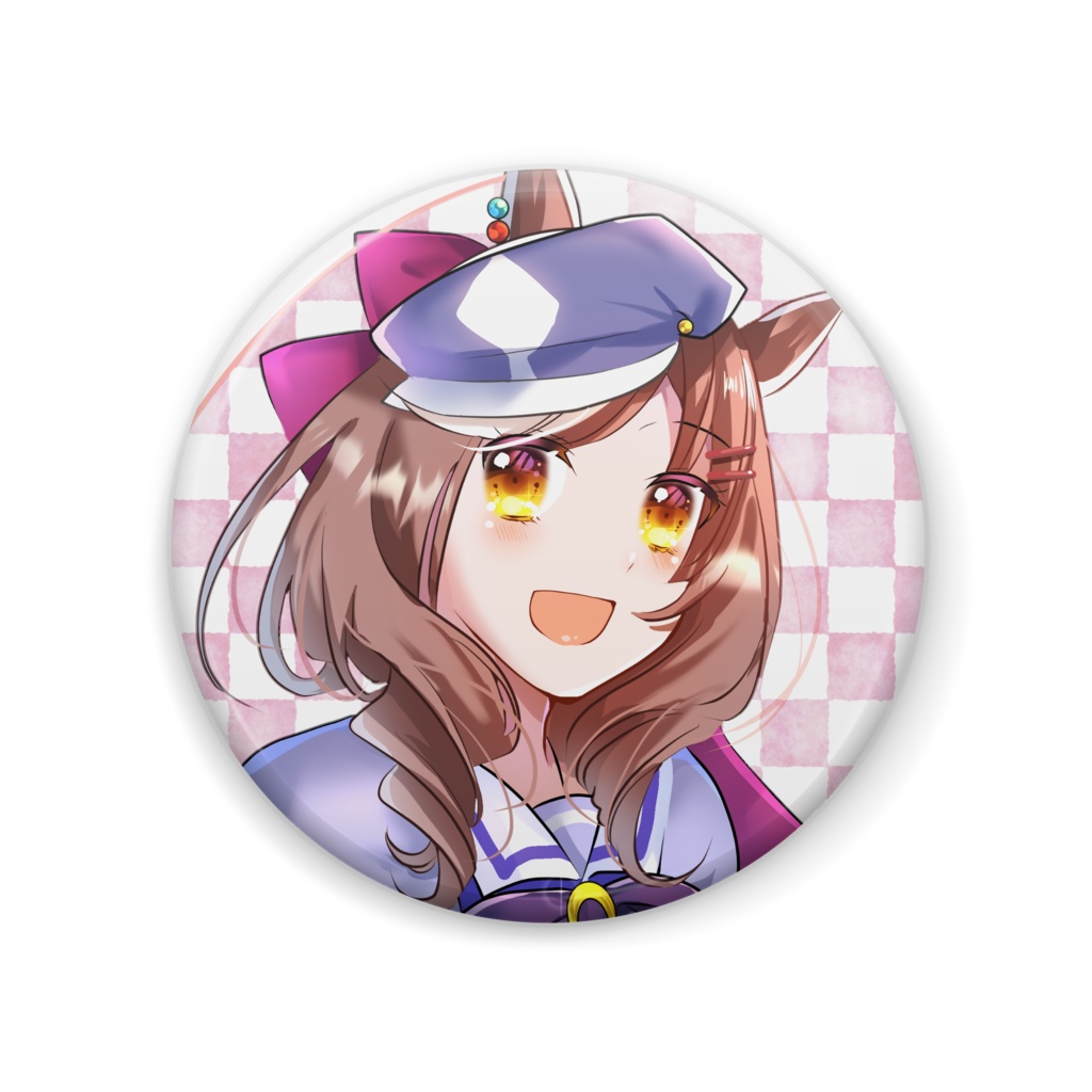 ウマ娘　マチカネタンホイザ　缶バッチ