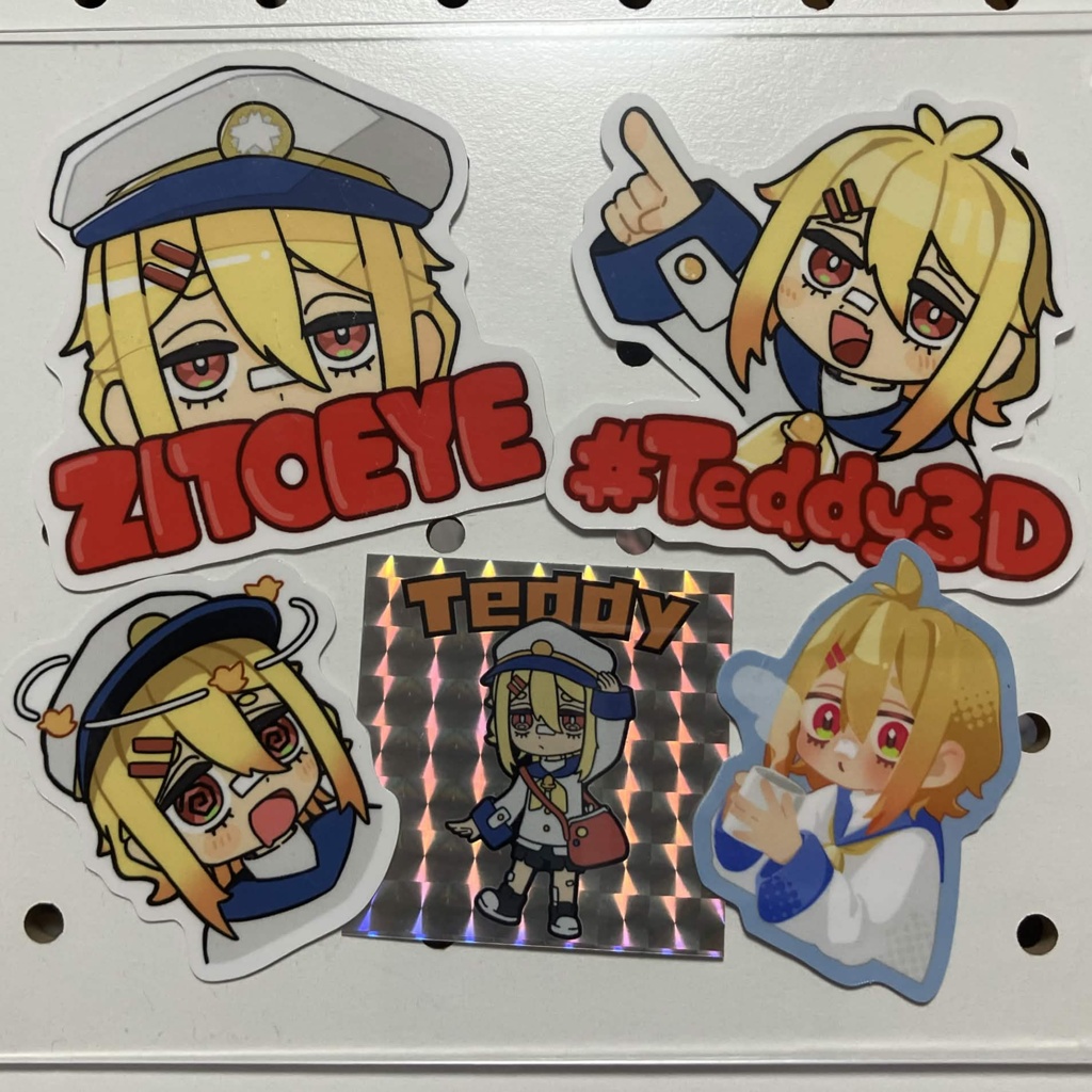 【超メタフェス】テディくんステッカーセット