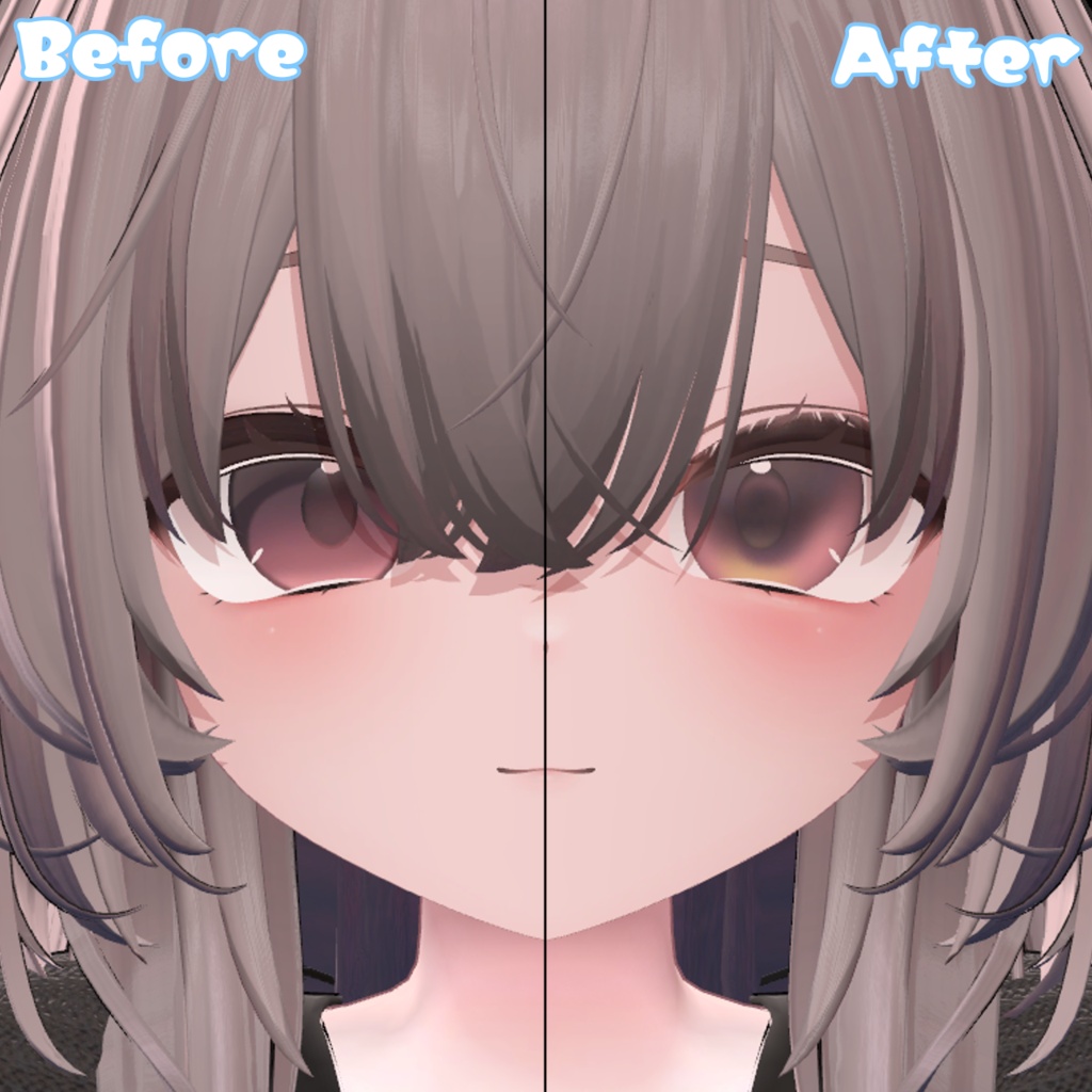 【輝夜 - Kaguya】薄紅 Makeup & Eye Texture