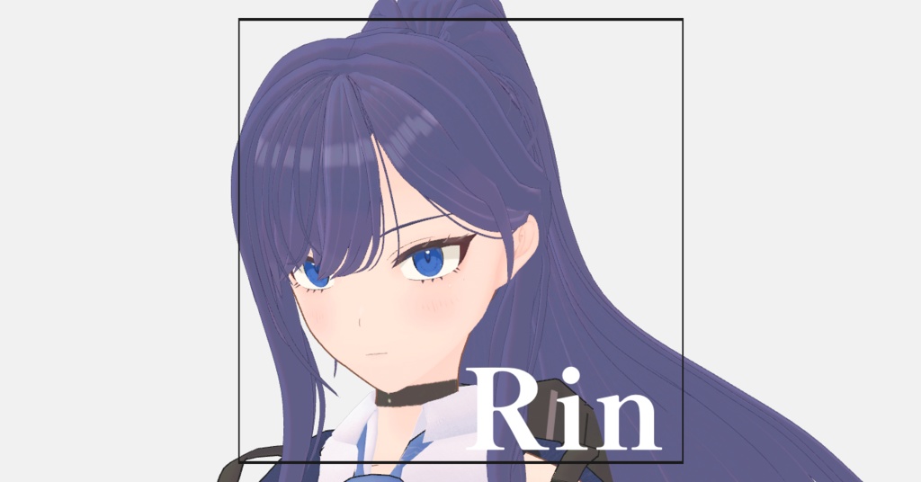 オリジナル3Dモデル『リン』 #Rin3D