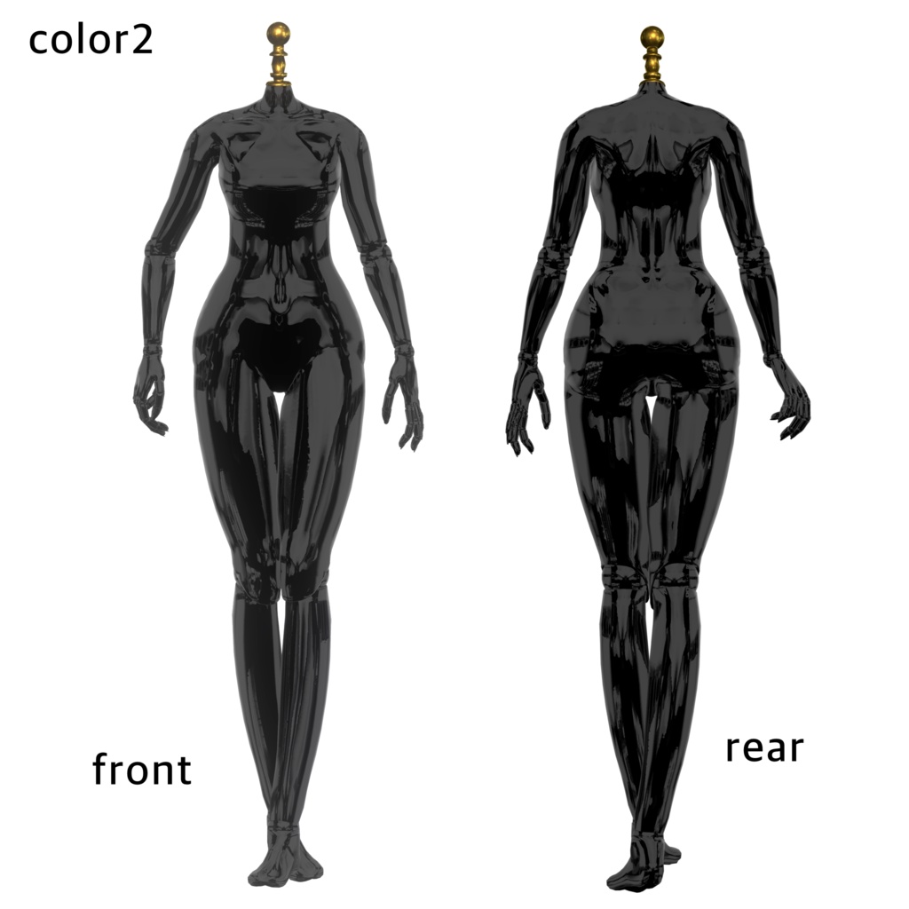 オリジナル3Dモデル『マネキンちゃん』 #MannequinChan3D