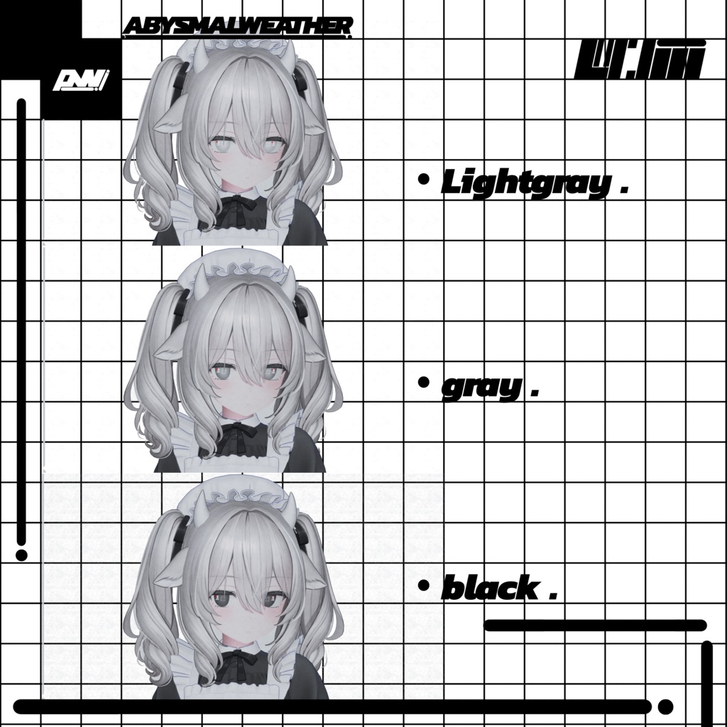 【8アバター対応】FOCUS=EYETEXTURE