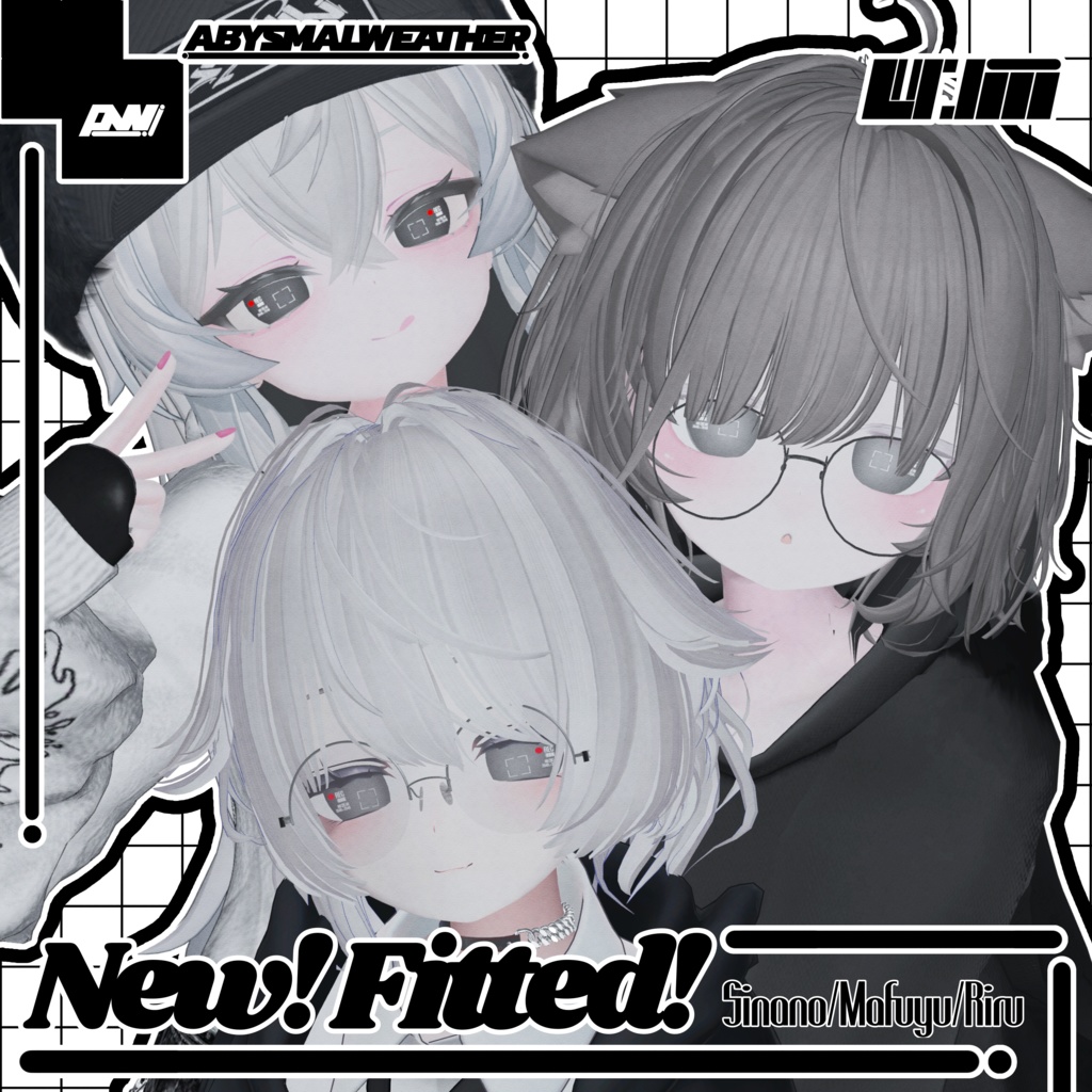 【8アバター対応】FOCUS=EYETEXTURE